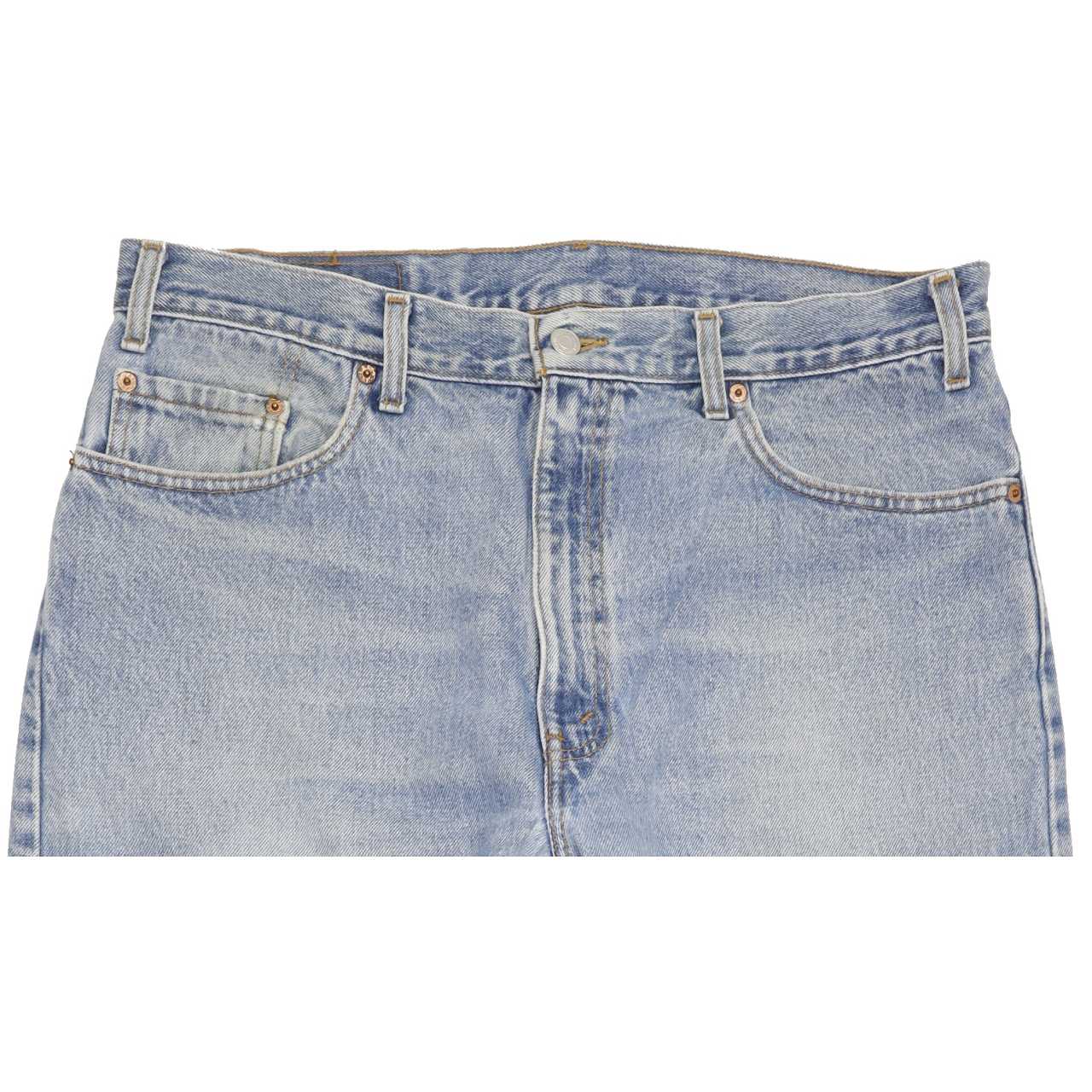 Levi's 505 Men Blue Straight Regular Jeans W38 L30