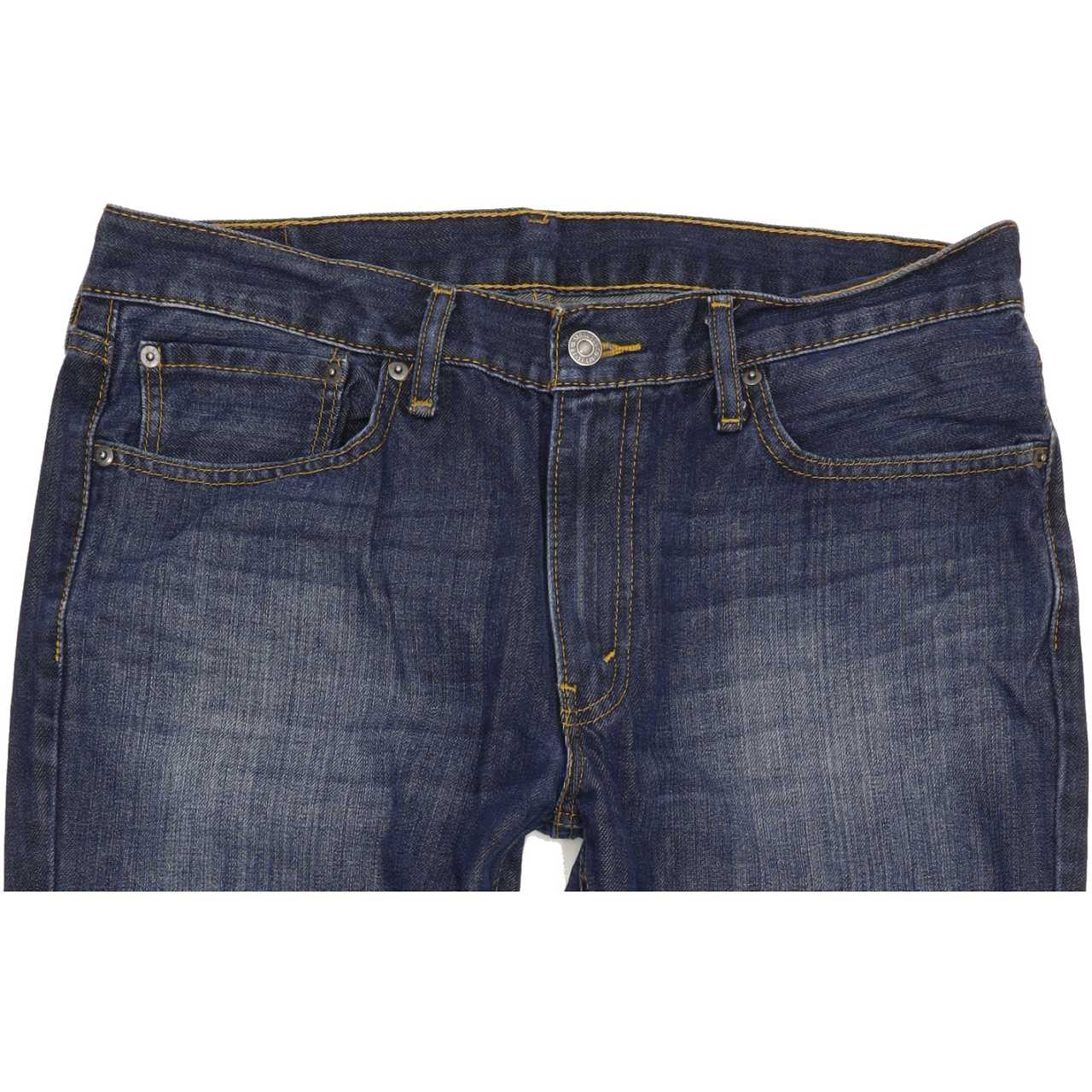 Levi's 511 Men Blue Straight Slim Jeans W36 L30
