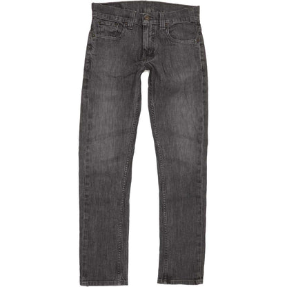 Levi's 511 Men Charcoal Straight Slim Stretch Jeans W30 L30