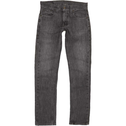 Levi's 511 Men Charcoal Straight Slim Stretch Jeans W30 L30