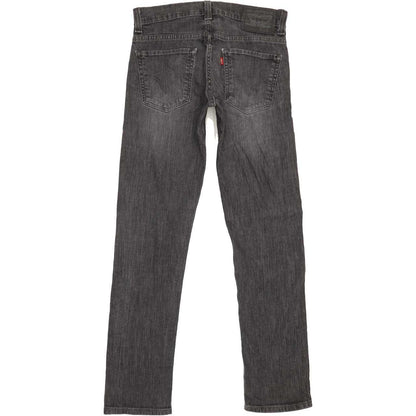 Levi's 511 Men Charcoal Straight Slim Stretch Jeans W30 L30