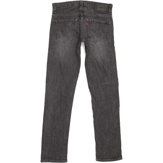 Levi's 511 Men Charcoal Straight Slim Stretch Jeans W30 L30