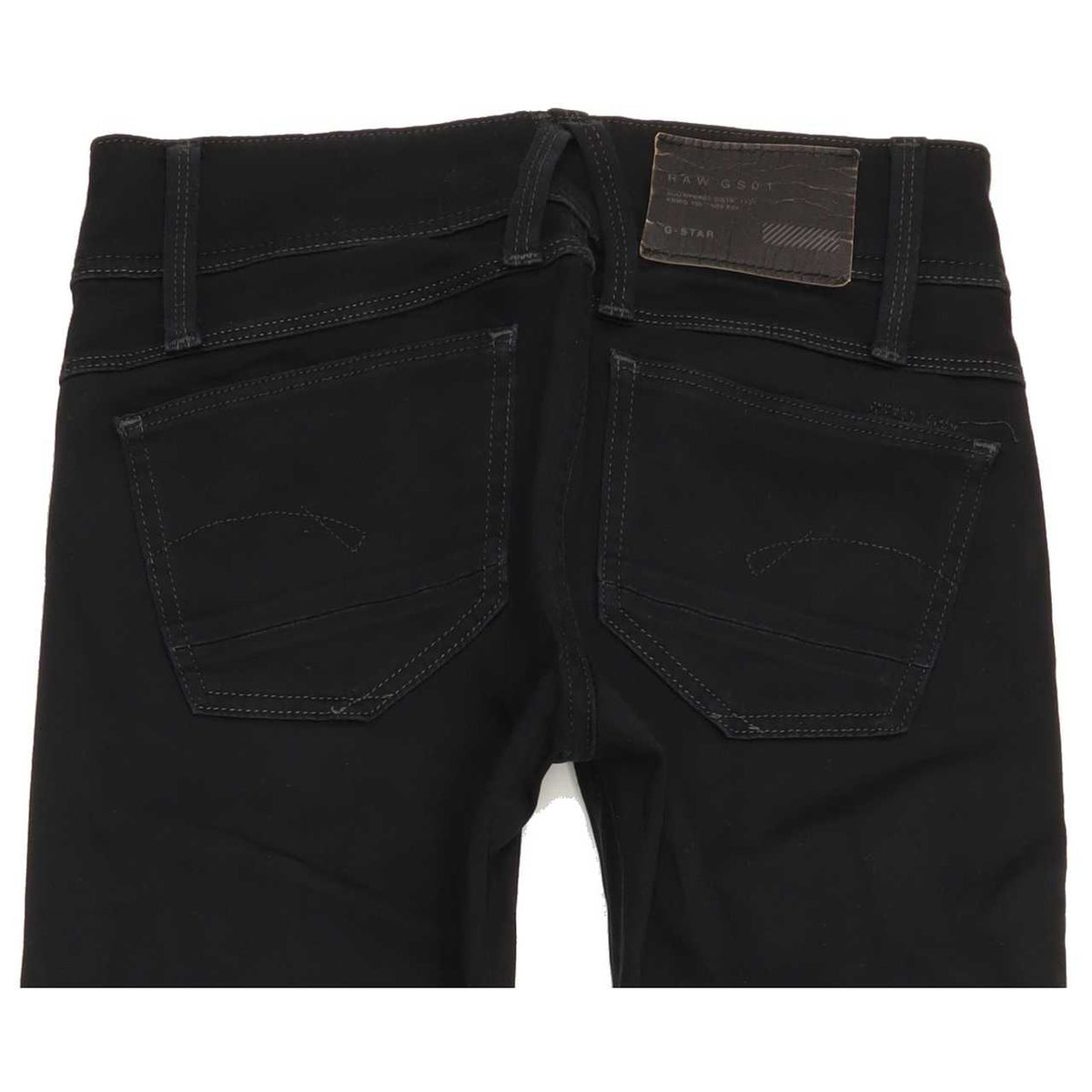 G-Star Lynn Women Black Skinny Slim Stretch Jeans W24 L32