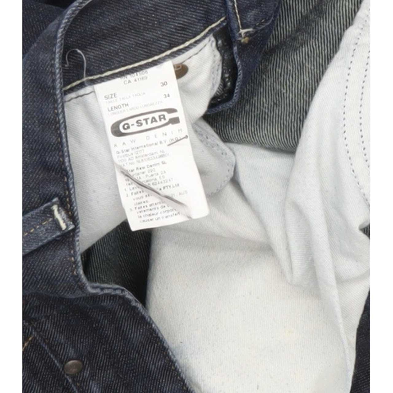 G-Star Lumber Classic Men Blue Straight Regular Jeans W30 L32