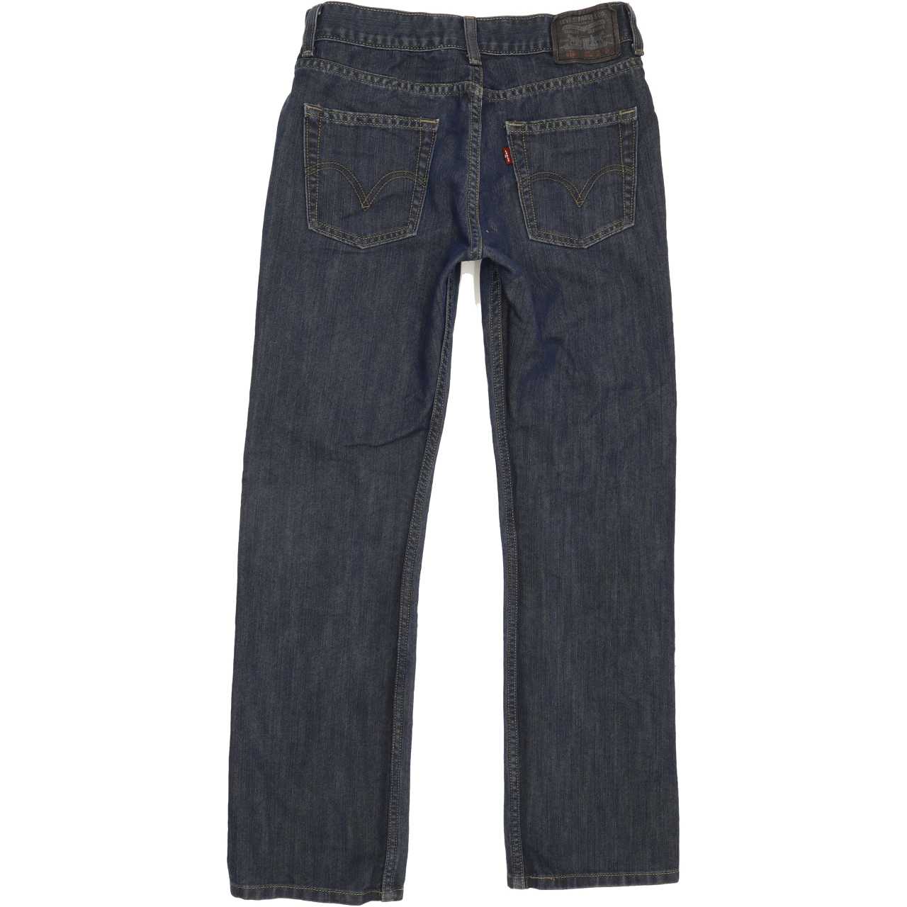 Levi's 514 Men Blue Straight Slim Jeans W27 L27