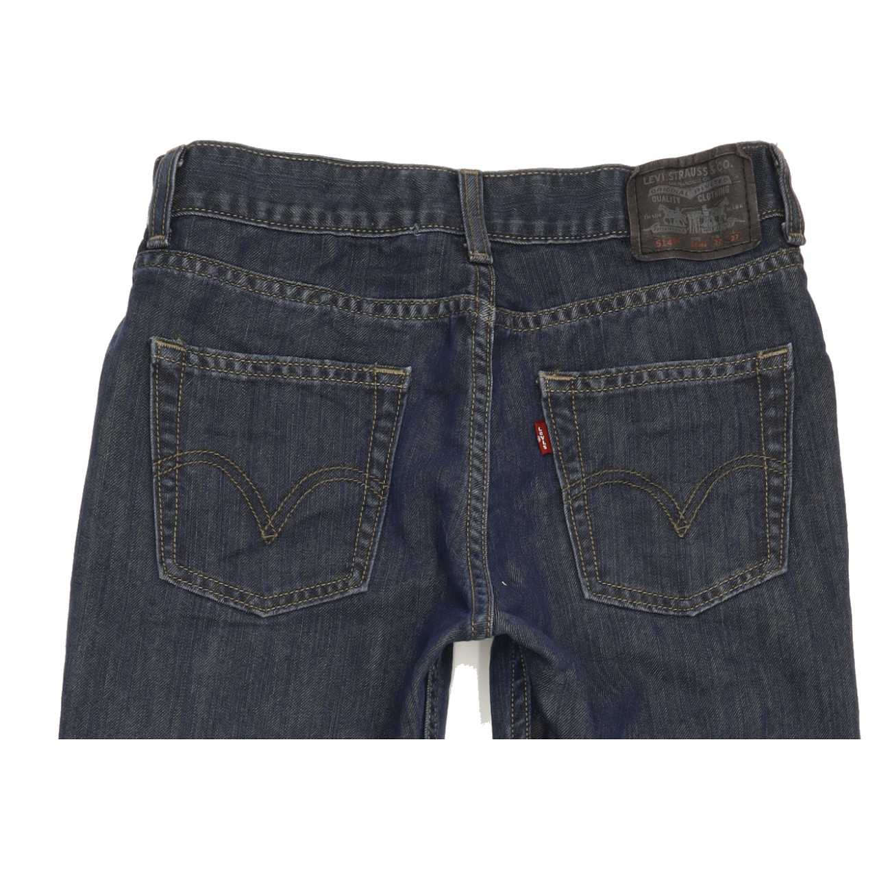Levi's 514 Men Blue Straight Slim Jeans W27 L27