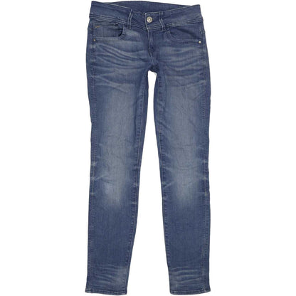 G-Star Lynn Women Blue Skinny Slim Stretch Jeans W29 L32