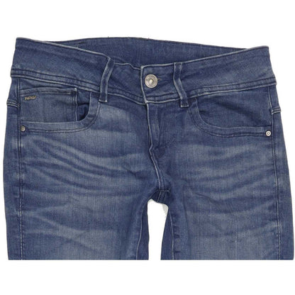 G-Star Lynn Women Blue Skinny Slim Stretch Jeans W29 L32