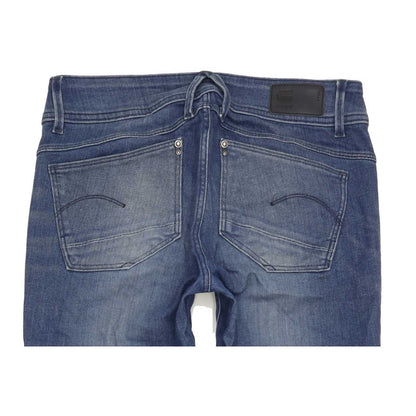 G-Star Lynn Women Blue Skinny Slim Stretch Jeans W29 L32