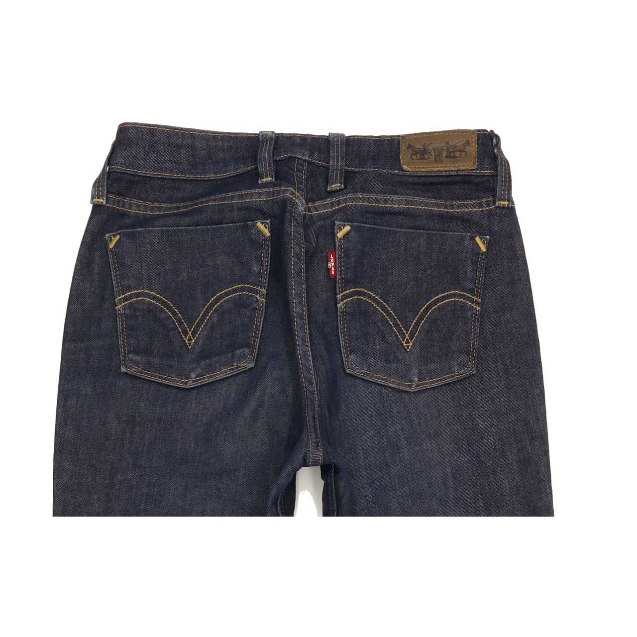 Levi's 627 Men Blue Straight Regular Stretch Jeans W27 L31