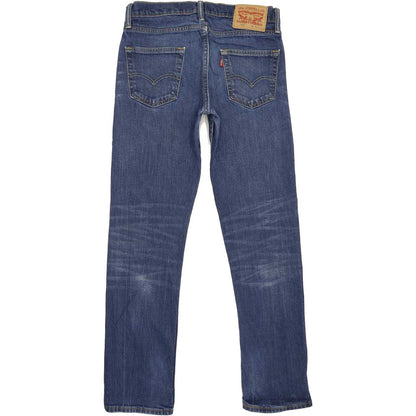 Levi's 504 Men Blue Straight Regular Stretch Jeans W30 L30