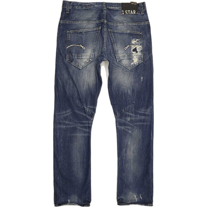 G-Star Morris Men Blue Tapered Regular Jeans W33 L32