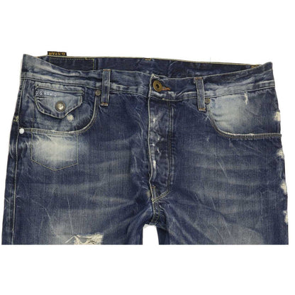 G-Star Morris Men Blue Tapered Regular Jeans W33 L32