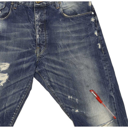 G-Star Morris Men Blue Tapered Regular Jeans W33 L32