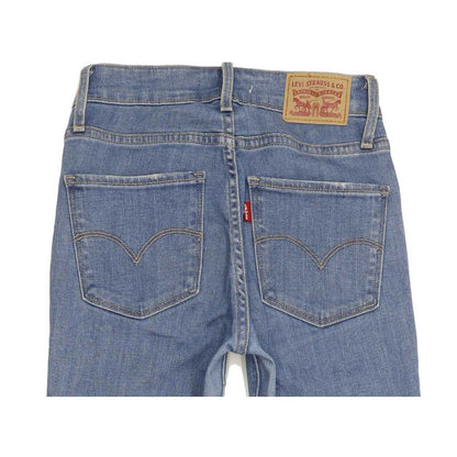 Levi's 721 High Rise Women Blue Skinny Stretch Jeans W24 L30