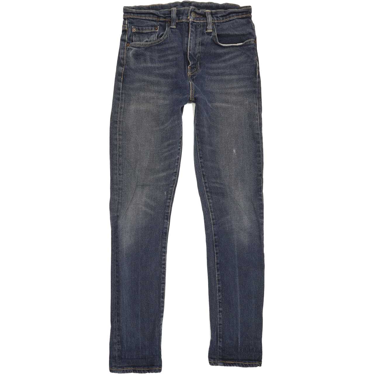 Levi's 522 Men Blue Tapered Slim Stretch Jeans W28 L30