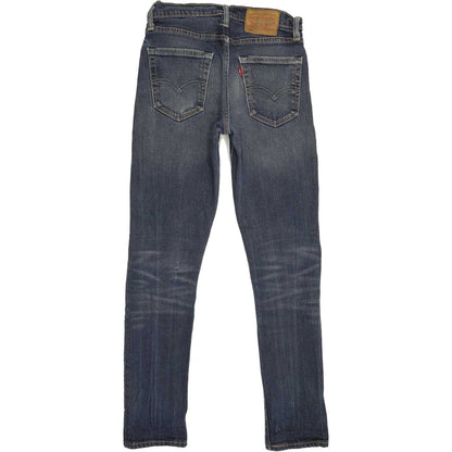 Levi's 522 Men Blue Tapered Slim Stretch Jeans W28 L30