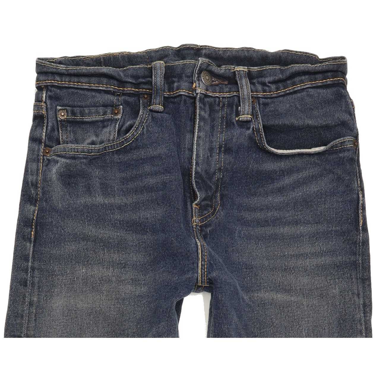 Levi's 522 Men Blue Tapered Slim Stretch Jeans W28 L30