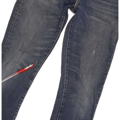 Levi's 522 Men Blue Tapered Slim Stretch Jeans W28 L30