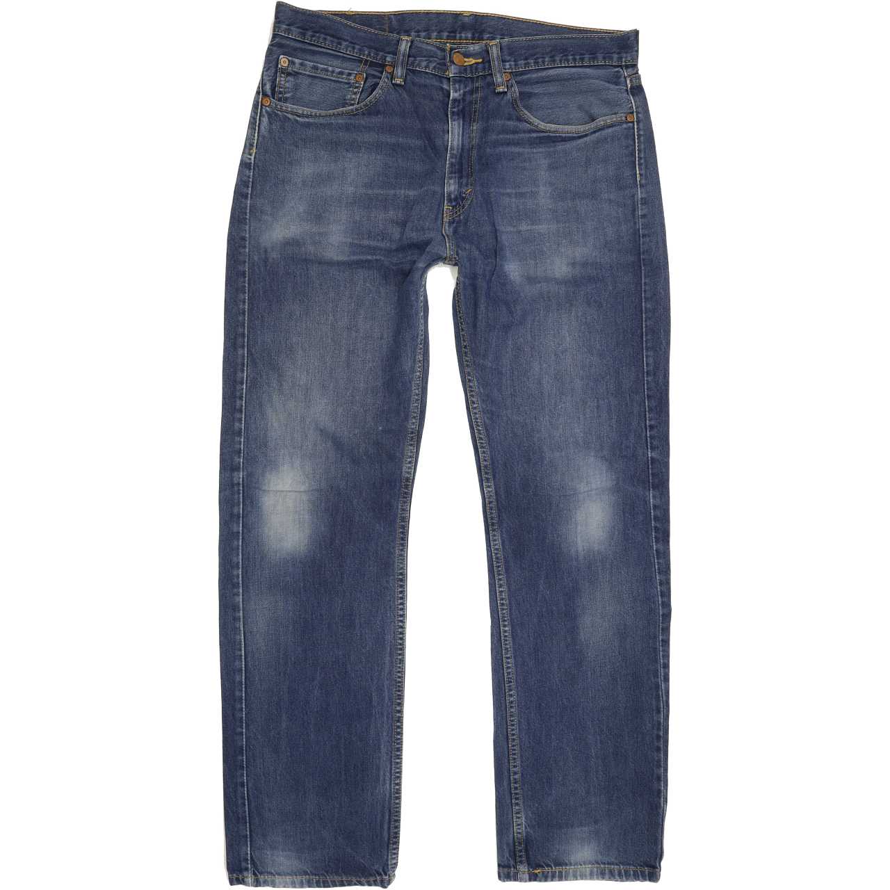 Levi's 505 Men Blue Straight Regular Jeans W34 L31
