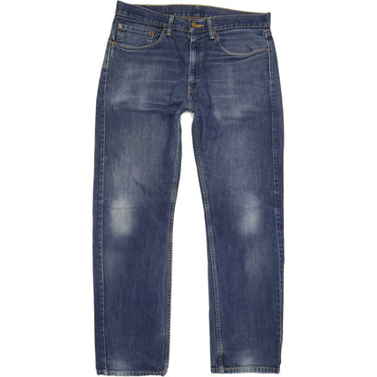 Levi's 505 Men Blue Straight Regular Jeans W34 L31