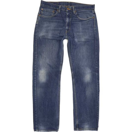 Levi's 505 Men Blue Straight Regular Jeans W34 L31