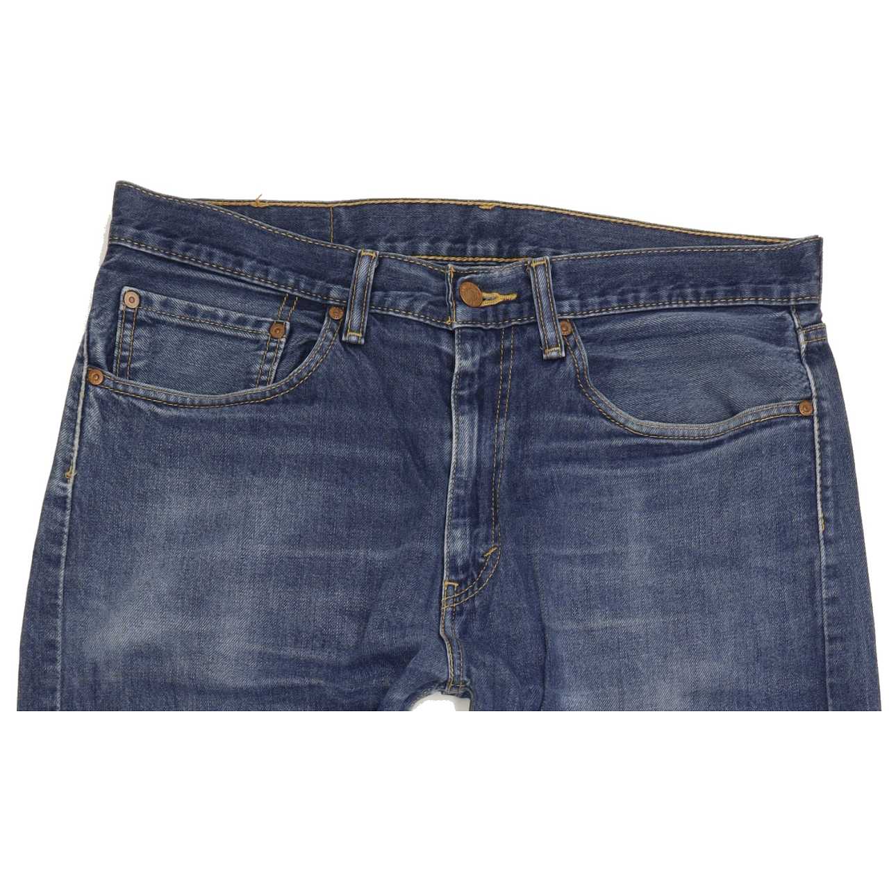 Levi's 505 Men Blue Straight Regular Jeans W34 L31