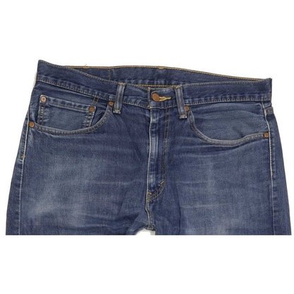 Levi's 505 Men Blue Straight Regular Jeans W34 L31