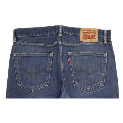 Levi's 505 Men Blue Straight Regular Jeans W34 L31