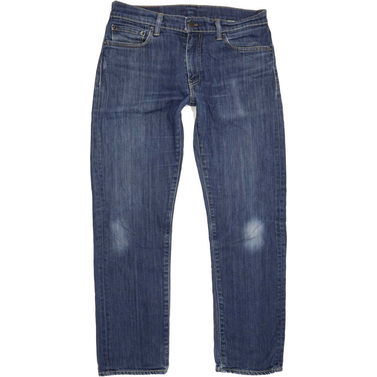 Levi's 504 Men Blue Straight Regular Stretch Jeans W31 L28