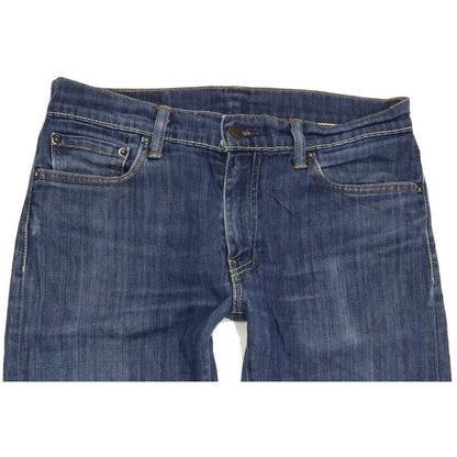 Levi's 504 Men Blue Straight Regular Stretch Jeans W31 L28