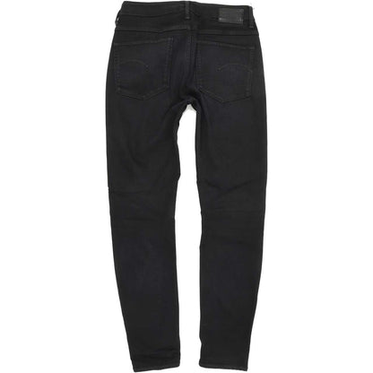 G-Star 3301 Deconst Women Black Skinny Slim Stretch Jeans W26 L28