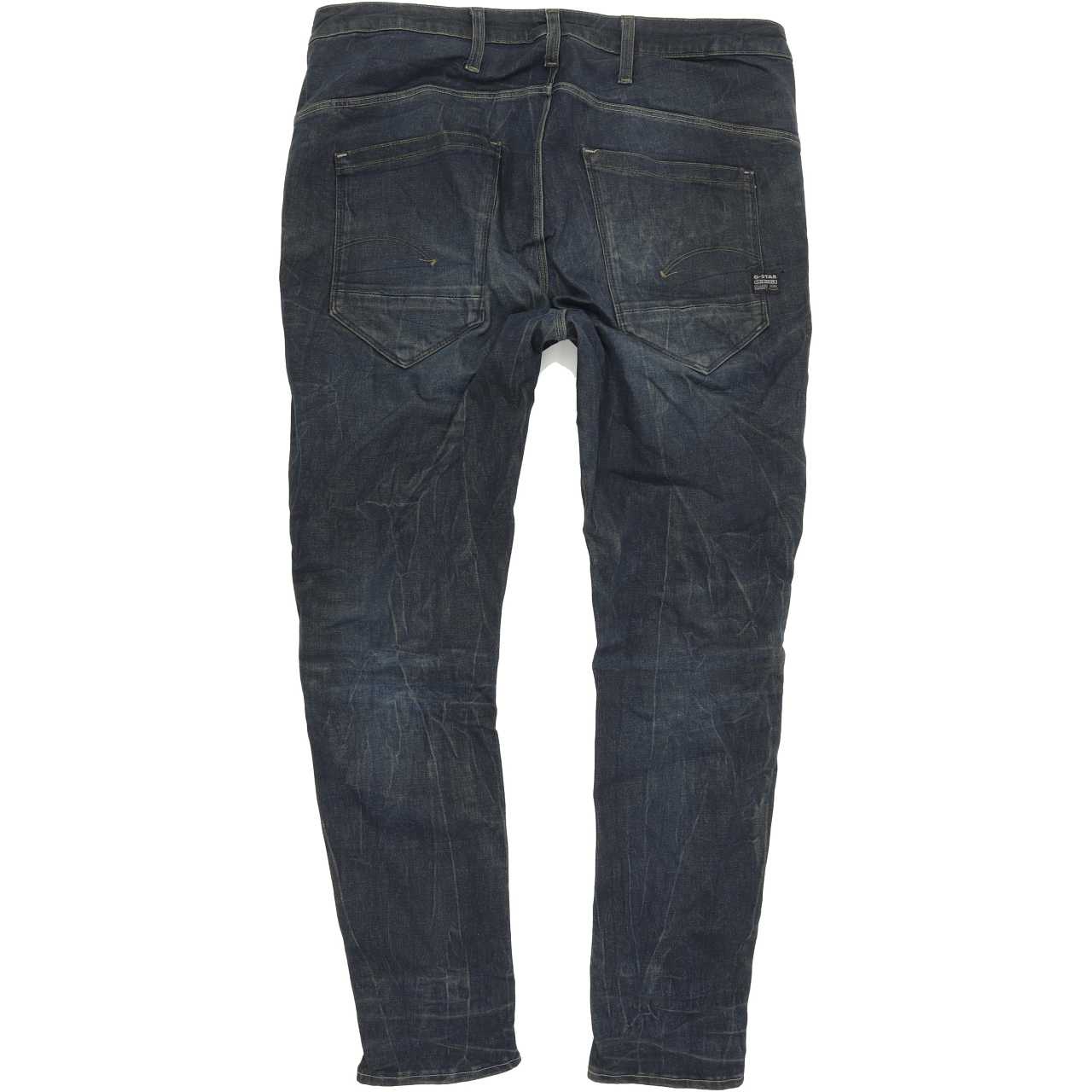 G-Star Davin Blue Tapered Regular Stretch Jeans High Waisted W30 L30