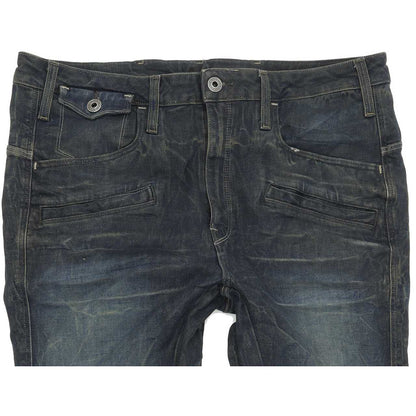 G-Star Davin Blue Tapered Regular Stretch Jeans High Waisted W30 L30