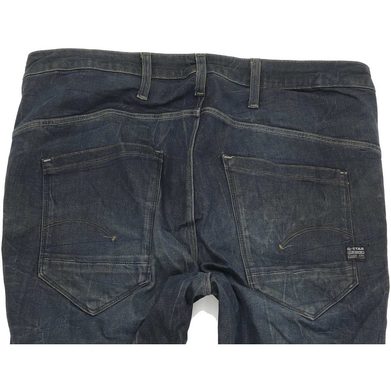 G-Star Davin Blue Tapered Regular Stretch Jeans High Waisted W30 L30