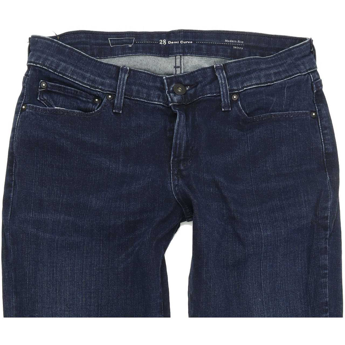 Levi's Demi Curve Women Blue Skinny Slim Stretch Jeans W28 L30