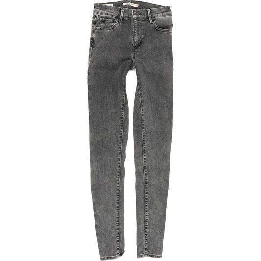 Levi's 720 Super Women Grey Skinny Slim Stretch Jeans W26 L32