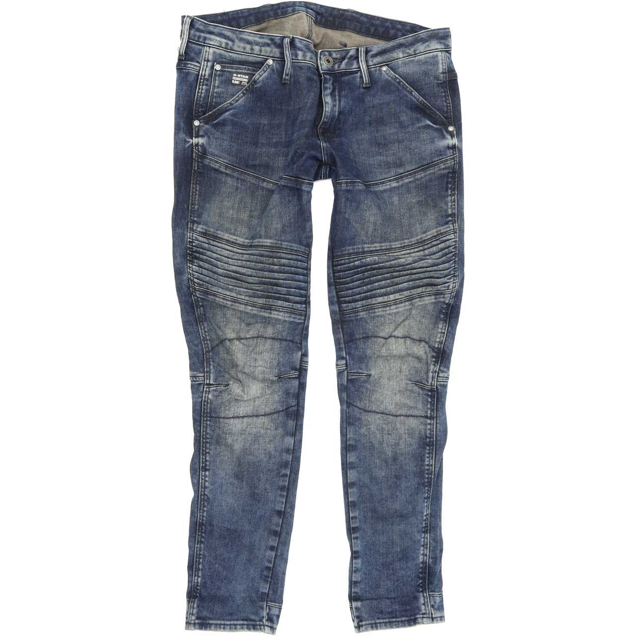 G-Star 5620 Custom Women Blue Tapered Regular Stretch Jeans W31 L30