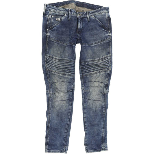 G-Star 5620 Custom Women Blue Tapered Regular Stretch Jeans W31 L30
