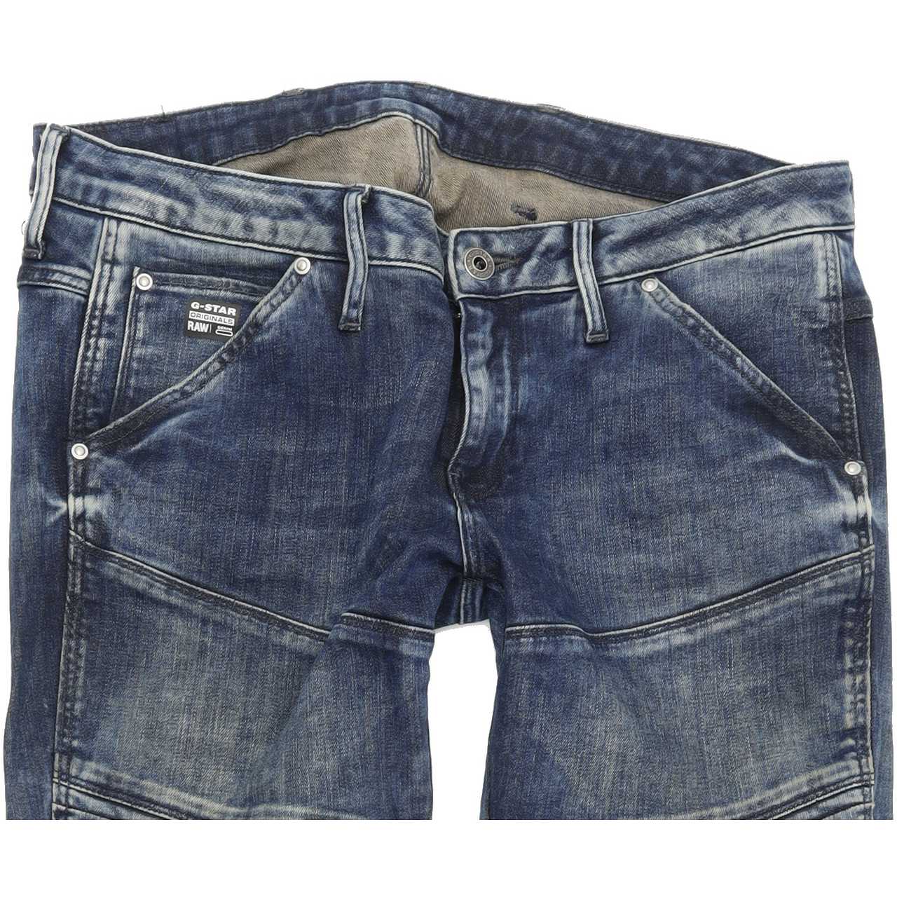 G-Star 5620 Custom Women Blue Tapered Regular Stretch Jeans W31 L30