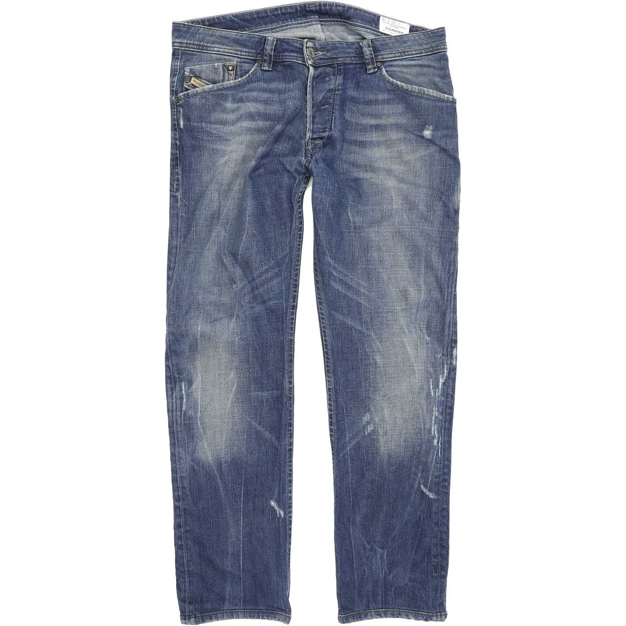 Diesel Darron 008SV Men Blue Straight Regular Stretch Jeans W33 L29