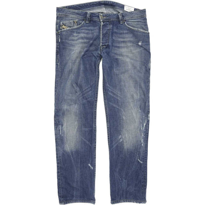 Diesel Darron 008SV Men Blue Straight Regular Stretch Jeans W33 L29