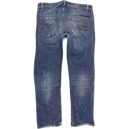 Diesel Darron 008SV Men Blue Straight Regular Stretch Jeans W33 L29