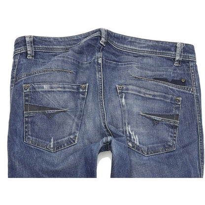 Diesel Darron 008SV Men Blue Straight Regular Stretch Jeans W33 L29