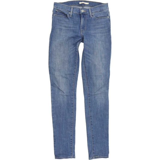 Levi's Slimming  Women Blue Skinny Slim Stretch Jeans W28 L32