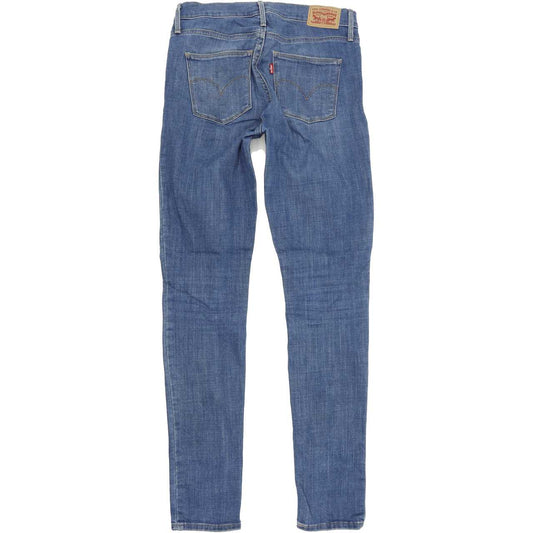 Levi's Slimming  Women Blue Skinny Slim Stretch Jeans W28 L32