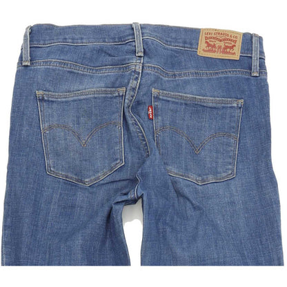 Levi's Slimming  Women Blue Skinny Slim Stretch Jeans W28 L32