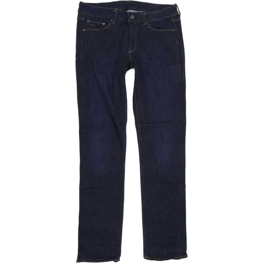 G-Star 3301 Contour Women Blue Straight Regular Stretch Jeans W30 L31