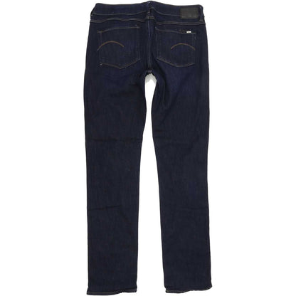 G-Star 3301 Contour Women Blue Straight Regular Stretch Jeans W30 L31