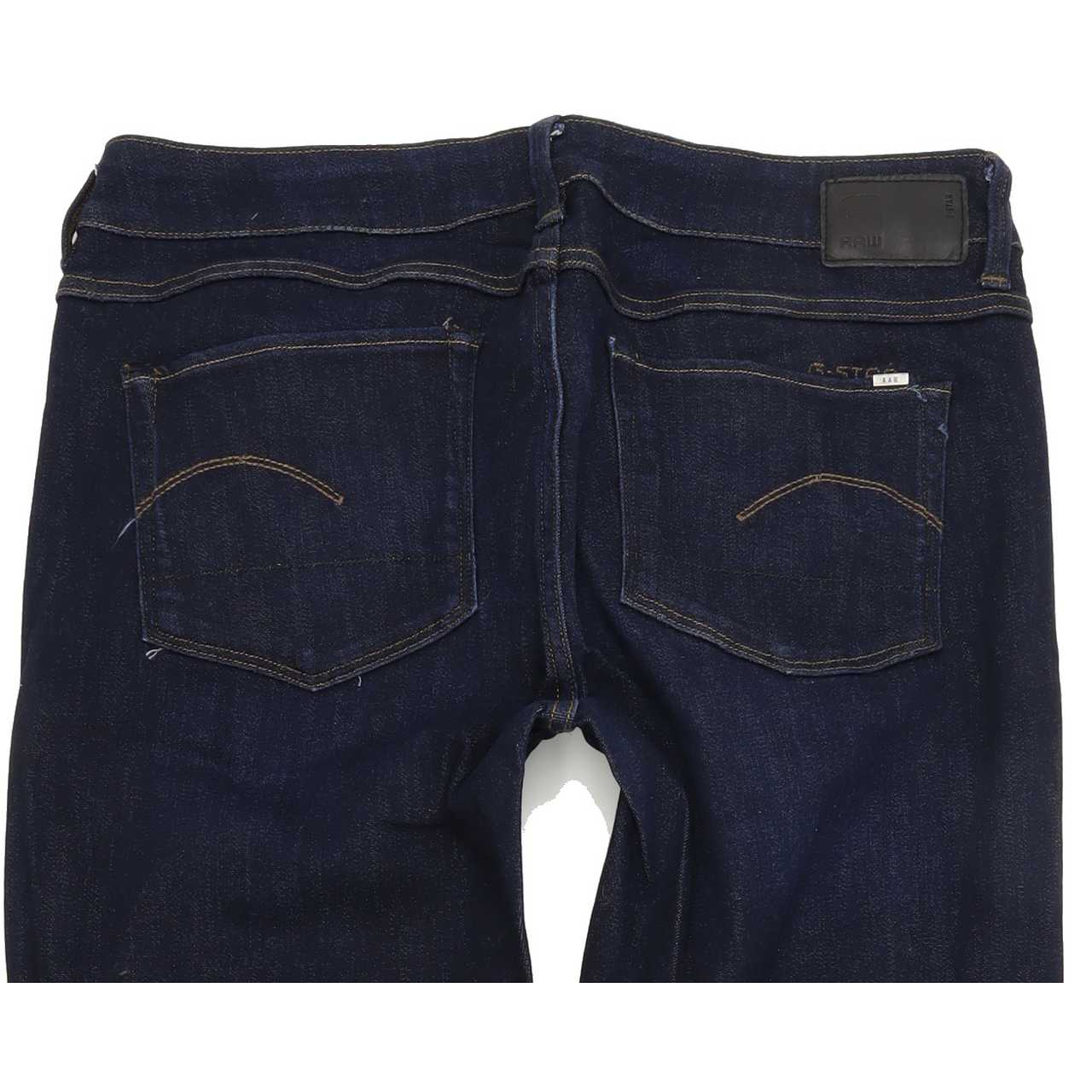 G-Star 3301 Contour Women Blue Straight Regular Stretch Jeans W30 L31